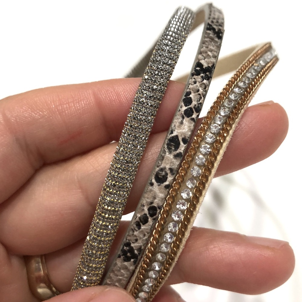 Woman brightly stylish bracelet